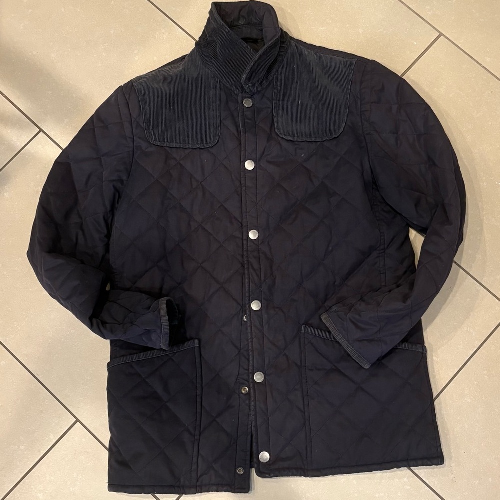 Buzz Rickson Quilted Jacket with Corduroy details